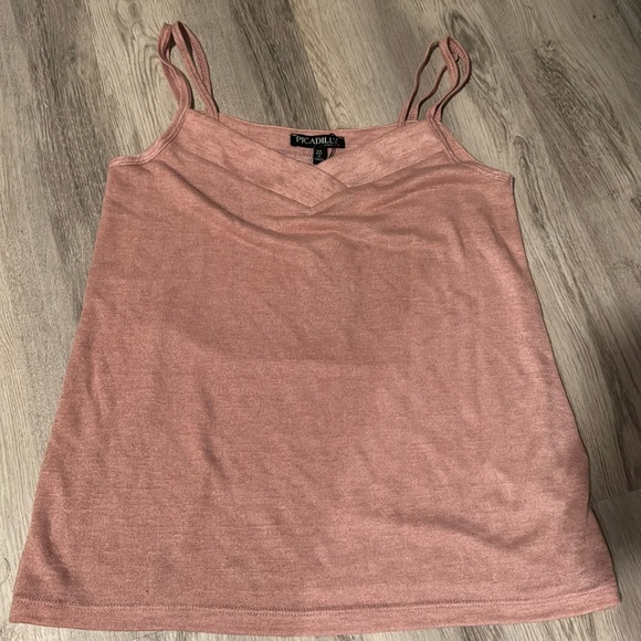 Picadilly Strappy Pink Tank Top - XS - Picture 1 of 4